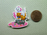 Second view of the A Trio of Aristrocats Needle Minder