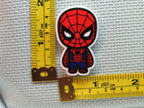 Third view of the Spiderman Needle Minder