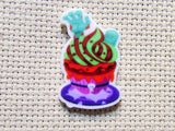 First view of the Monster Hand Cupcake Needle Minder