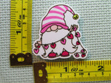 Third view of the Valentine Love Gnome Needle Minder