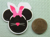 Second view of the Bunny Mouse Head Needle Minder