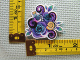Third view of the Floral Tentacles with Seashell Needle Minder