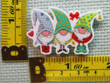 Third view of the Cute Christmas Gnome Trio Needle Minder