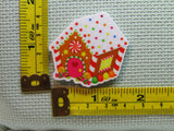 Third view of the Gingerbread House Needle Minder