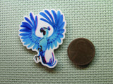 Second view of the Rare Blue Macaw Rio Needle Minder