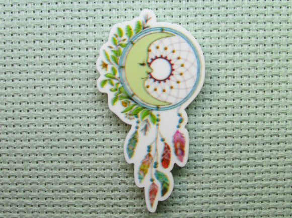 First view of the Moon Dreamcatcher Needle Minder