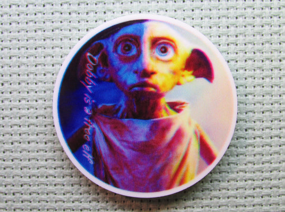 First view of the Dobby is a Free Elf Needle Minder