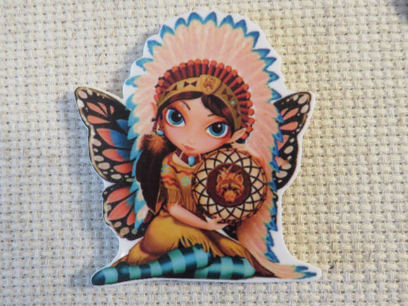 First view of Native American Butterfly Fairy Needle Minde.