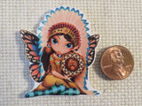 Second view of Native American Butterfly Fairy Needle Minde.