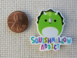 Second view of squishmallow addict needle minder.