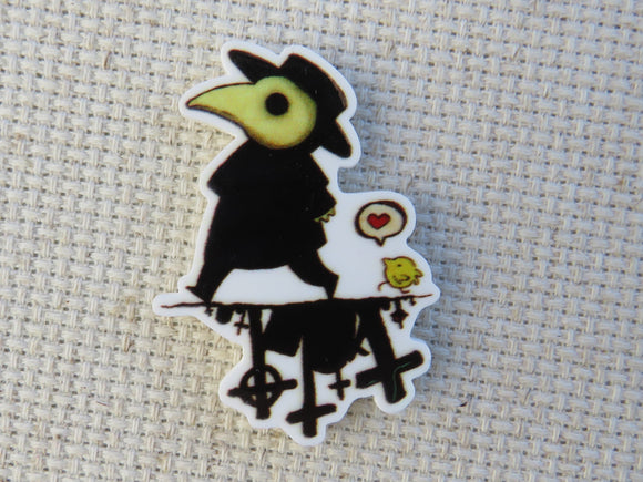 First view of Plague Doctor in a Graveyard Needle Minder.