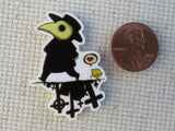 Second view of Plague Doctor in a Graveyard Needle Minder.