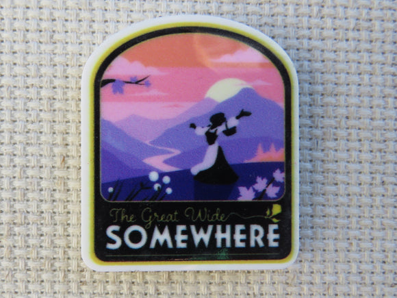 First view of The Great Wide Somewhere Needle Minder.