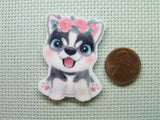 Second view of the Husky Pup Needle Minder