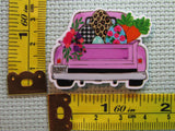 Third view of the Pink Bunny Truck Needle Minder