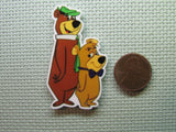 Second view of the Cartoon Picnic Basket Stealing Bears Needle Minder