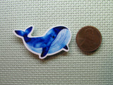 Second view of the Blue Whale Needle Minder