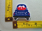 Third view of the Happy Valentines Day Truck Needle Minder