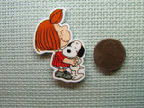 Second view of the Peppermint Patty and Snoopy Needle Minder