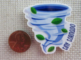Second view of Tiny Tornado Needle Minder.