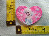 Third view of the Elsa in a Pink Heart Needle Minder