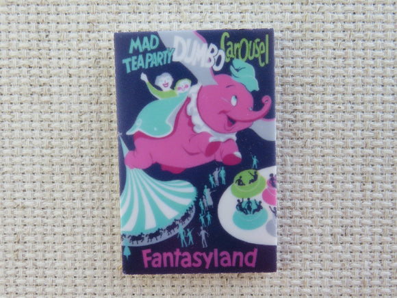 First view of Vintage Fantasyland Poster Needle Minder.