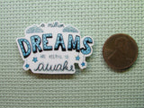 Second view of the A Million Dreams Are Keeping Me Awake Needle Minder