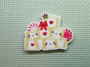 First view of the Christmas Cheer Marshmallow Friends Needle Minder