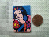 Second view of the Snow White Portrait Needle Minder