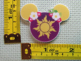 Third view of the Rapunzel Mouse Head Needle Minder