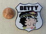 Second view of Officer Betty Needle Minder.