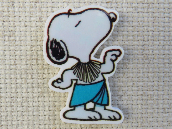 First view of Egyptian Snoopy Needle Minder.