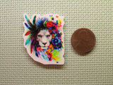 Second view of the Amazing Lion Needle Minder