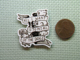 Second view of the All I Want is to Pet All of the Dogs Needle Minder