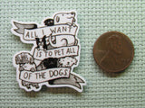 Second view of the All I Want is to Pet All of the Dogs Needle Minder