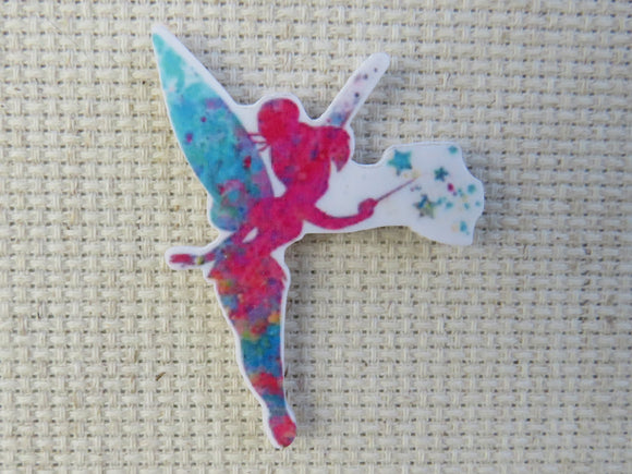 First view of Watercolor Tinkerbell Needle Minder.