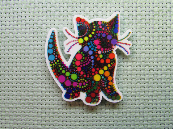 First view of the Colorful Spotted Cat Needle Minder