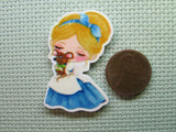 Second view of the Cinderella With a Mouse Needle Minder