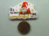 Second view of the It's the Most Wonderful Time of the Year Needle Minder