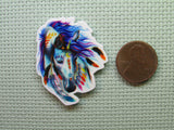 Second view of the Colorful Horse Needle Minder