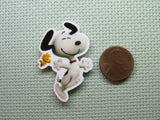 Second view of the Fun Loving Snoopy with Woodstock Needle Minder