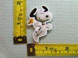 Third view of the Fun Loving Snoopy with Woodstock Needle Minder