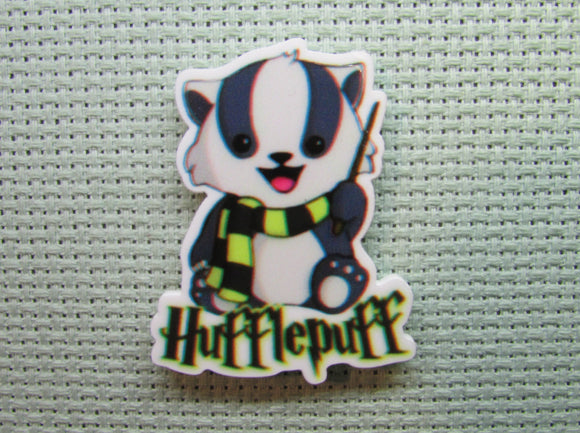 First view of the Hufflepuff Badger Needle Minder
