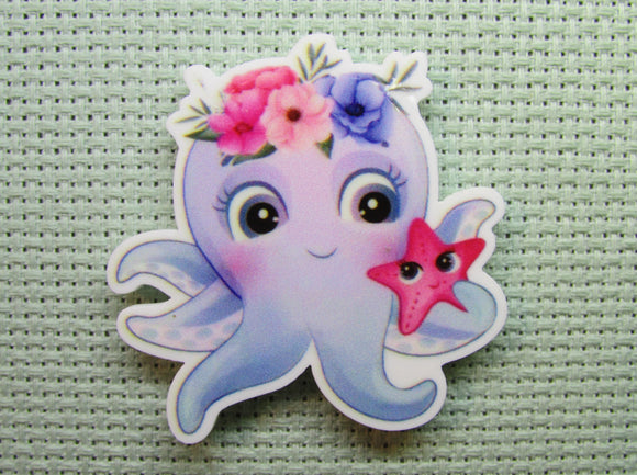 First view of the Flowery Octopus Needle Minder