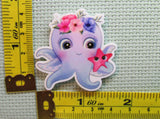 Third view of the Flowery Octopus Needle Minder
