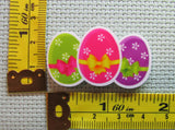 Third view of the A Trio of Decorated Easter Eggs Needle Minder