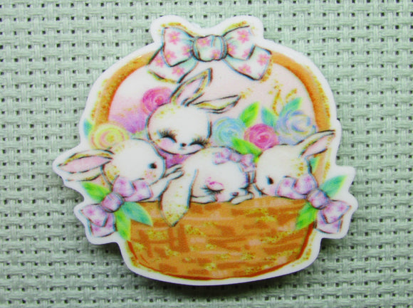 First view of the A Basket Full of Bunnies Needle Minder
