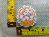 Third view of the A Basket Full of Bunnies Needle Minder