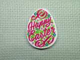 First view of the Happy Easter Egg Needle Minder