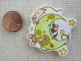 Second view of Mice in the Moon Needle Minder.